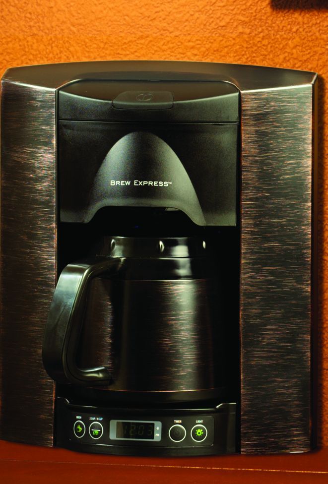 Brew Express Bronze 4 Cup Built-In Coffee System