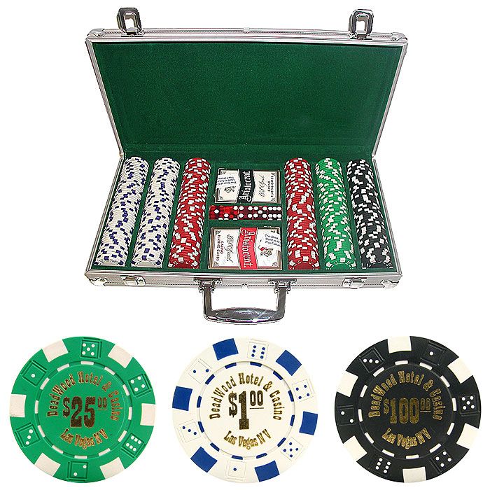Trademark Poker 300 Deadwood Casino 11.5 Gram Poker Chips in ALUM Case at Sears.com