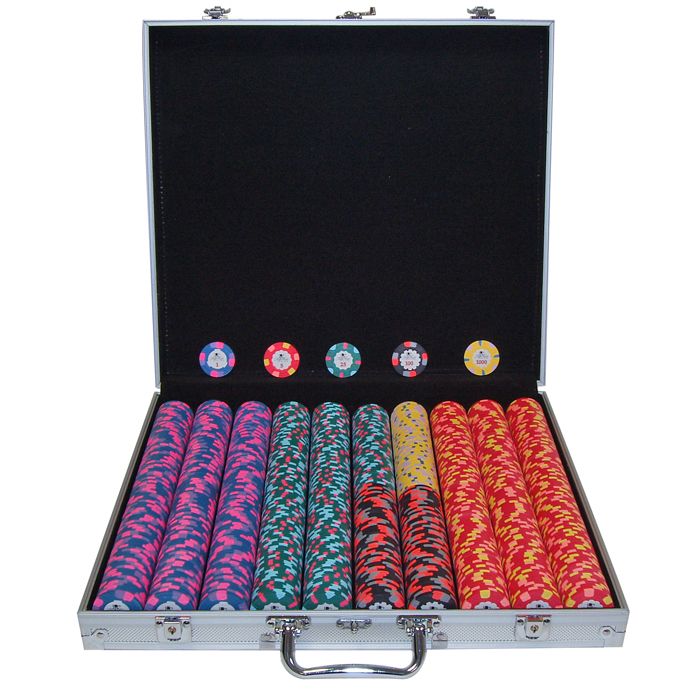 Trademark Poker 1000 World Tophat & Cane PaulsonR Chips w/Aluminium Case at Sears.com