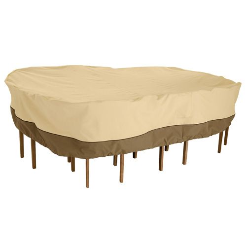 Table - chair set cover - Rectangular/Oval tables Large