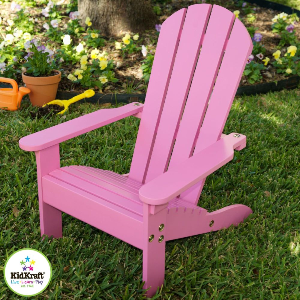 Kidkraft Adirondack Chair-Bubblegum Children's Toys