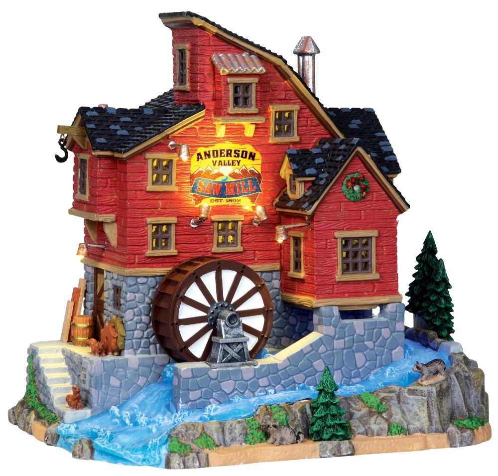 Lemax Village Collection Anderson Valley Mill, With 4.5V Adapter at Kmart.com