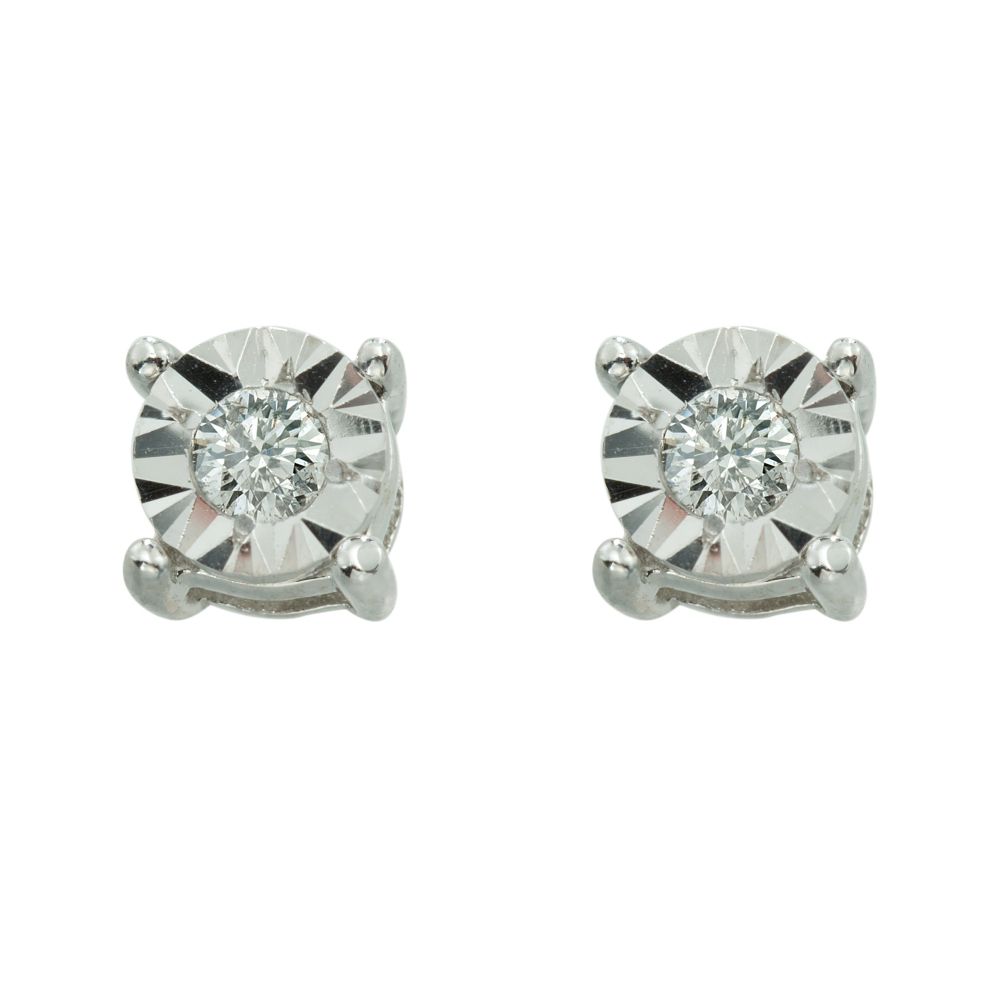 Diamond Stud Earrings