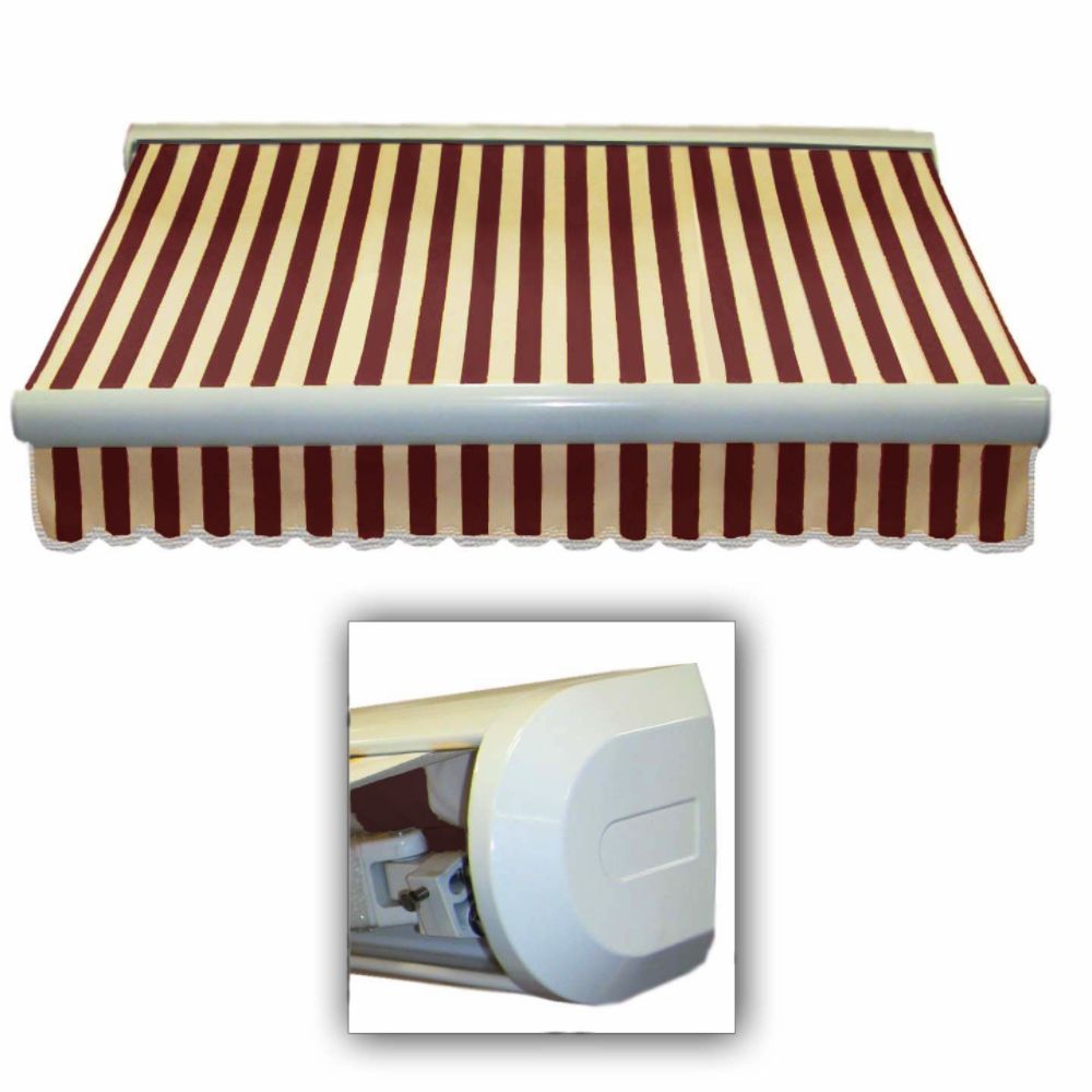 10 Ft. SEDONA - Left Motor Retractable Awning 8 Ft. Projection