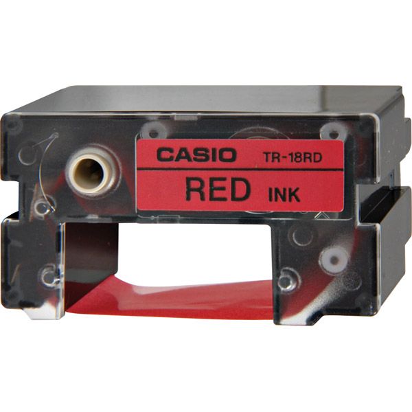 Casio Red Ink CW 50 Cartridge For CD Title Writers TR 18RD