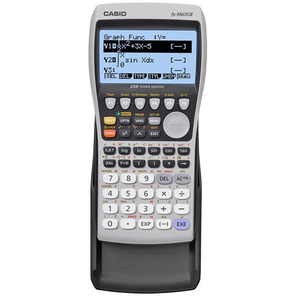Casio Graphing Calculator With USB Cable - FX-9860GII