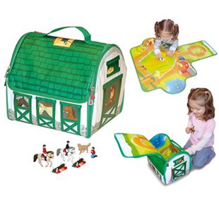 ZipBin Country Stable Play Set Children's Toys