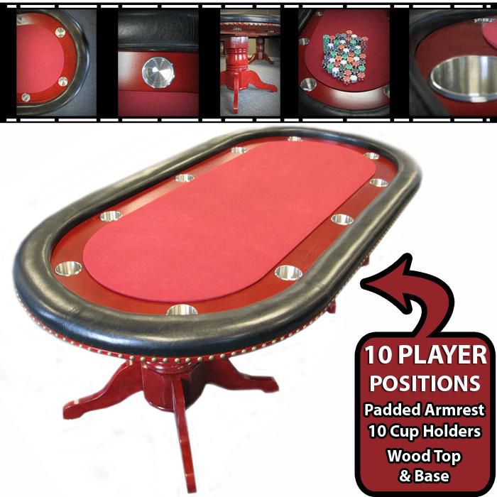 Trademark Games 90 inch Texas Holdem Poker table w Raceway at Sears.com