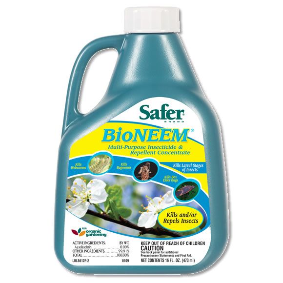 Safer Brand BioNEEM Insecticide and Repellent
