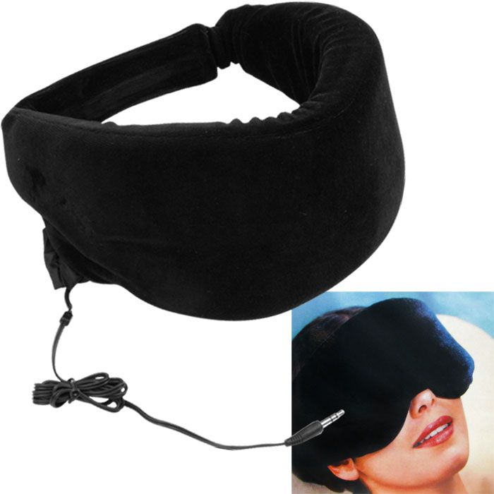 Remedy Heat Sensitive Memory Foam Sleep Mask w/ Music Input at Sears.com