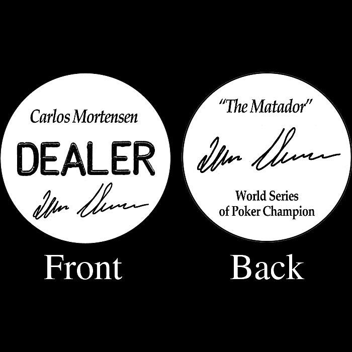 Trademark CARLOS MORTENSEN Professional Collector's Dealer Button at Kmart.com