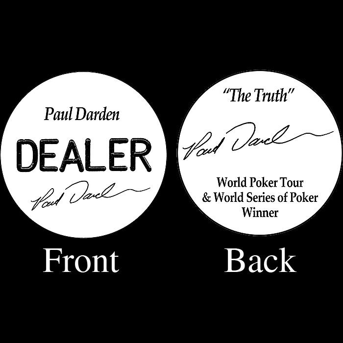 Trademark PAUL DARDEN Professional Collector's Dealer Button at Kmart.com