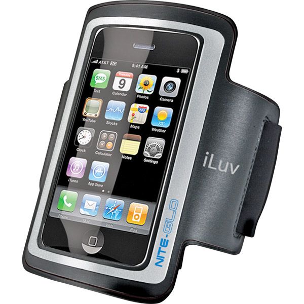 iLuv Armband With Built-In Nite-Glo Reflector For iPhone 3G And iPod