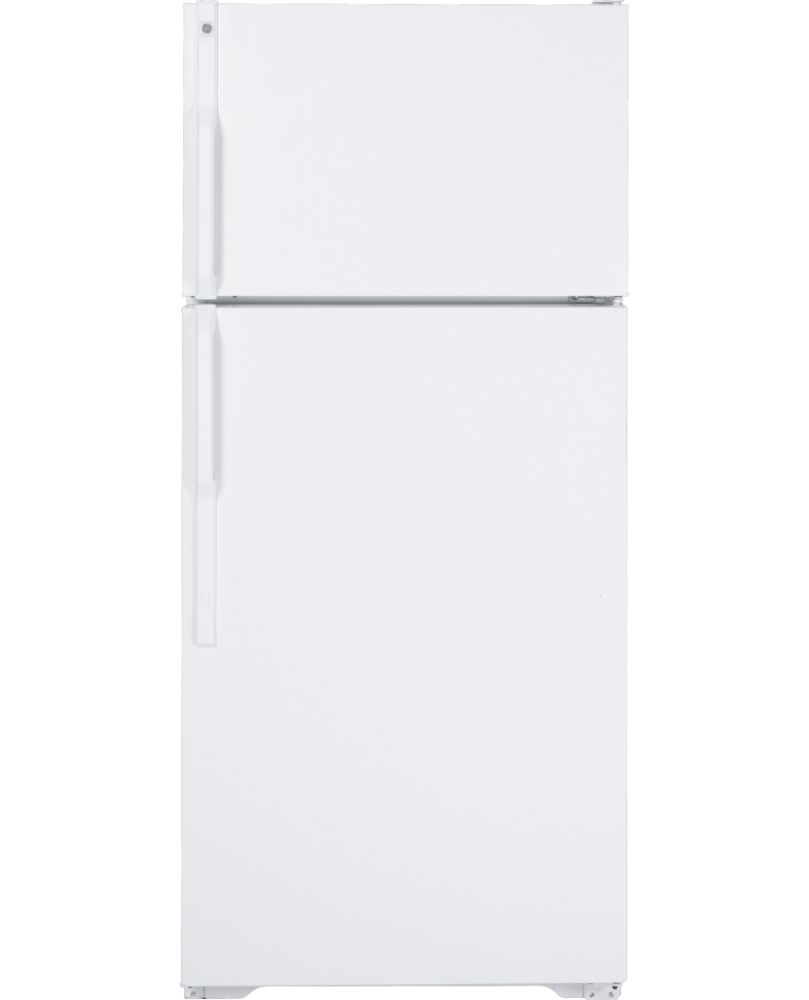 GE Appliances 16.5 cu. ft. Top Freezer Refrigerator - White