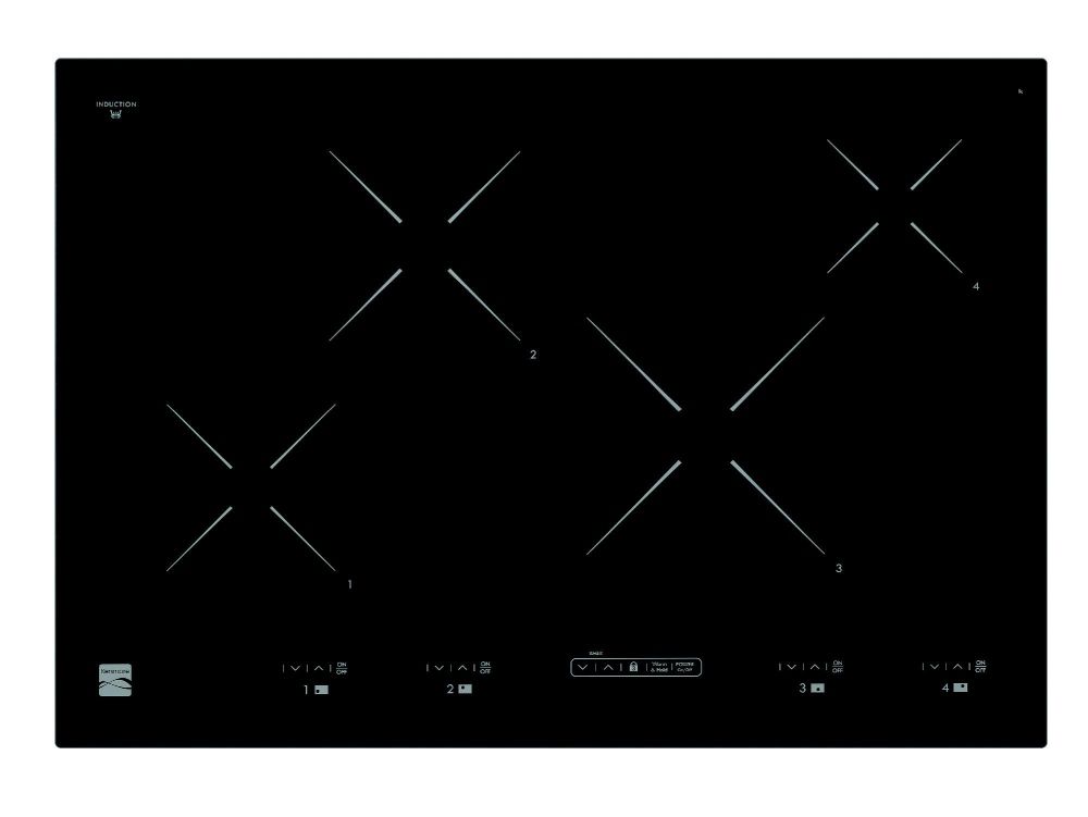 30" Electric Induction Cooktop Black