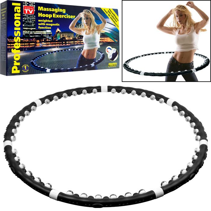 Acu-Hoop Pro Massaging Hoop Exerciser with Magnet