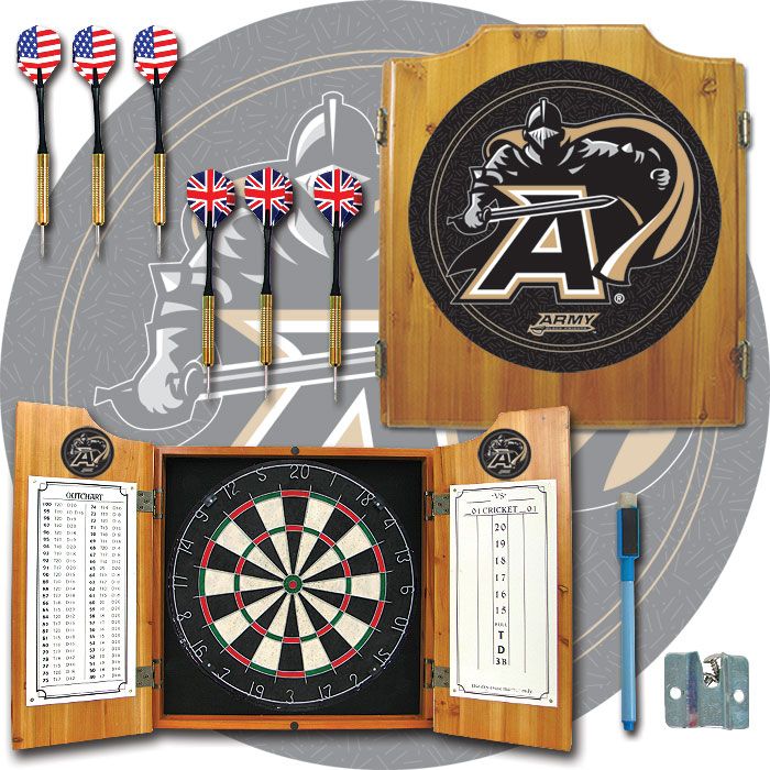 Trademark Army Dart Cabinet - Includes Darts and Board at Sears.com