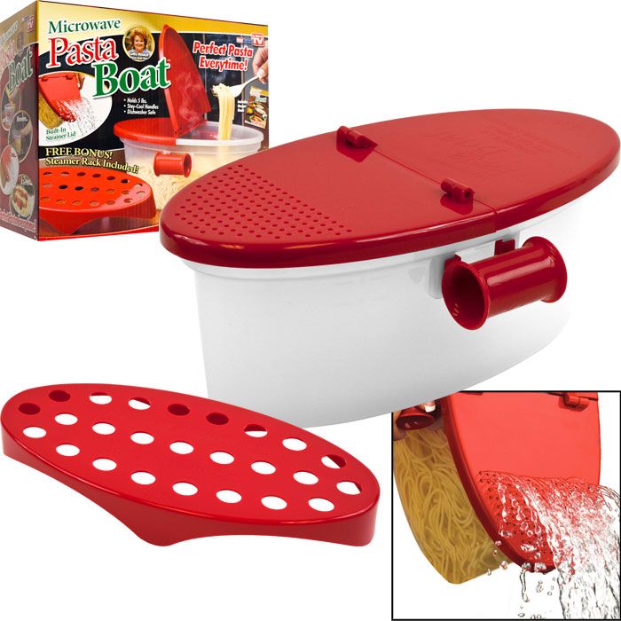 Trademark Microwave Pasta Boat - Perfect Pasta Every Time!