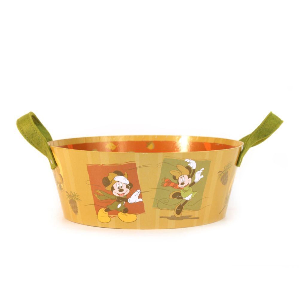 Disney 12in Round Paperboard Tub - Mickey Mouse