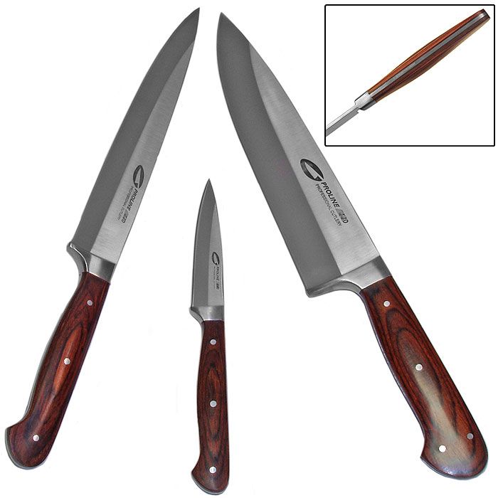 Proline 3 Piece Chef Knife Set
