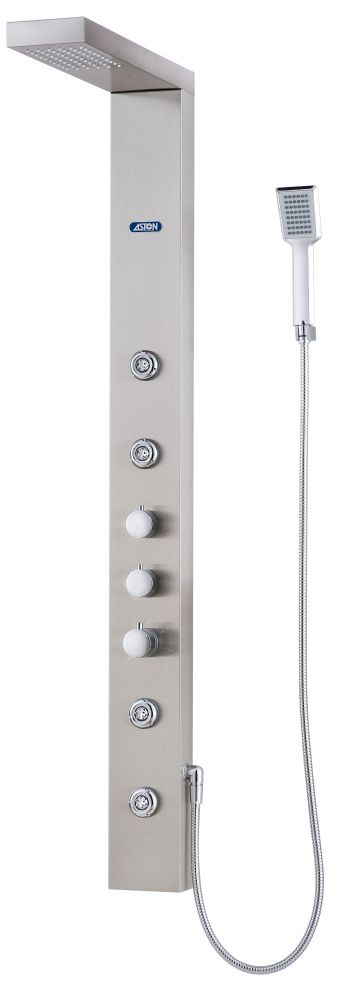 Aston Stainless Steel 4-Jet Shower Panel at Sears.com