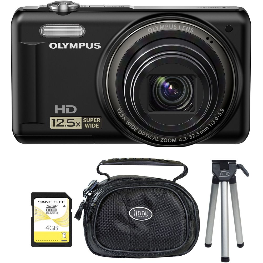 Olympus Olympus VR-320 Black 14MP Digital