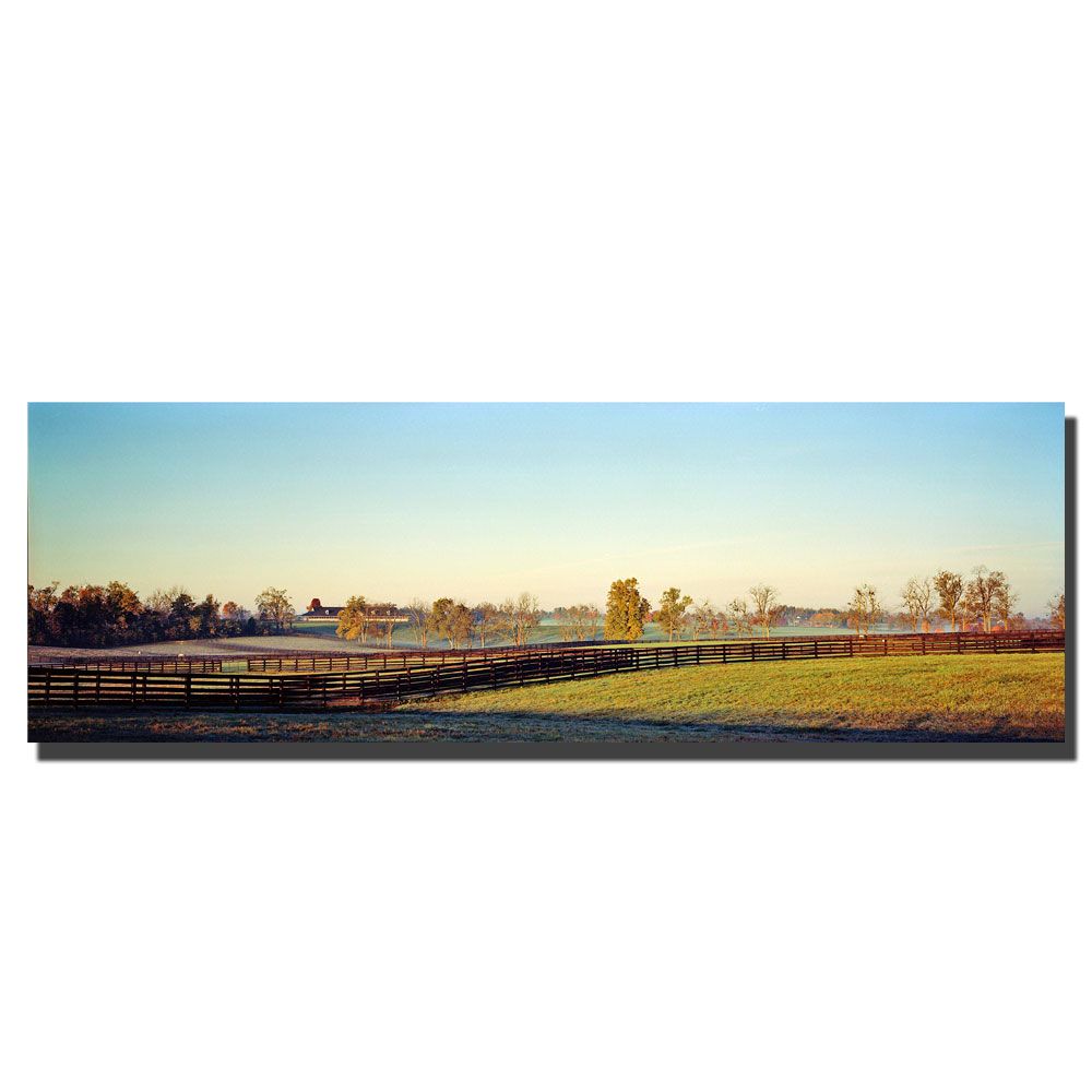 Trademark Art 8x24 inches "Kentucky Landscape" by Preston