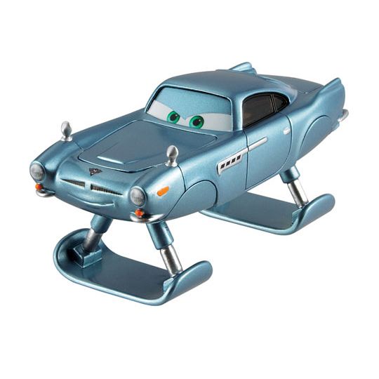 Disney PIXAR Cars 2 Deluxe Character Vehicle Hydrofoil Finn McMissile
