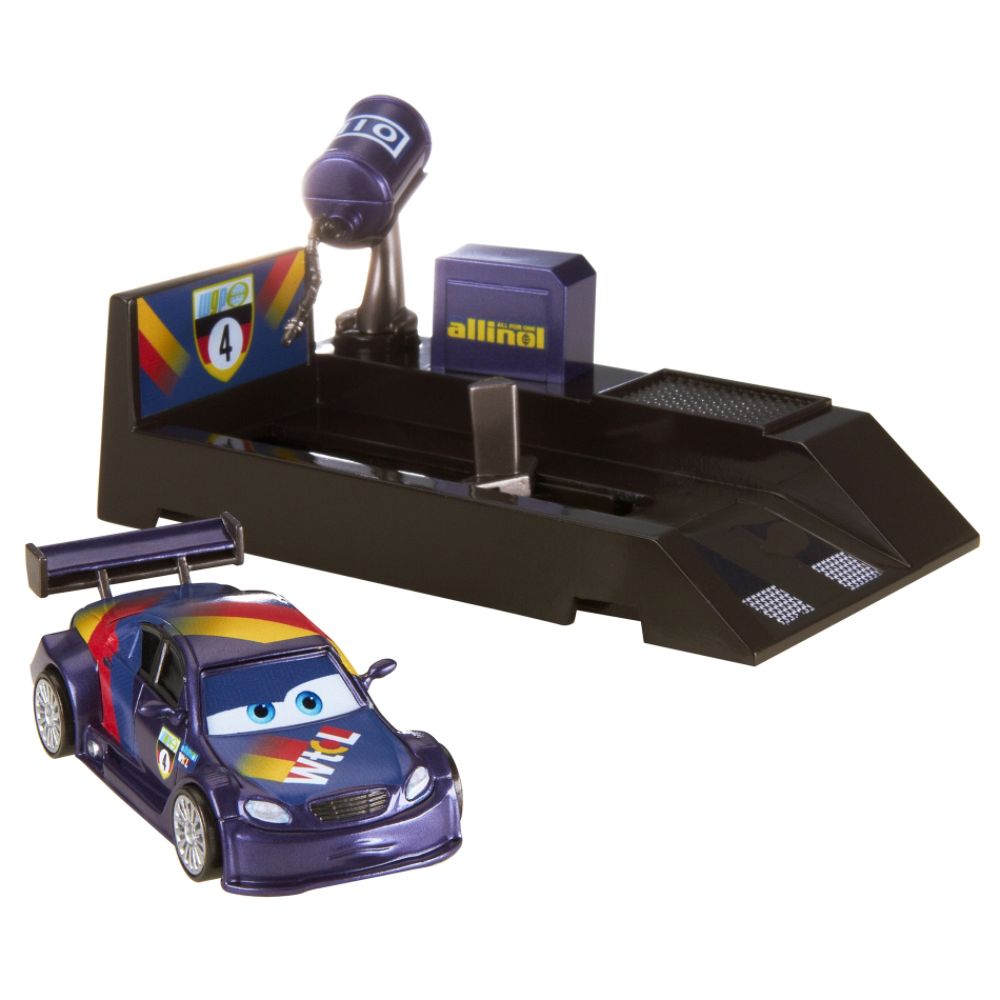 Disney Cars 2 Pit Stop Launchers & Vehicle