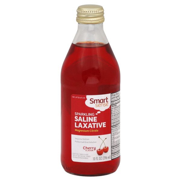 Smart Sense Saline Laxative, Sparkling, Cherry Flavor 10 fl oz (296 ml) at Kmart.com