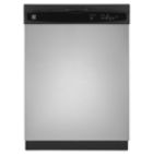 24" Built-In Dishwasher w/ Sani-Rinse™; - Stainless Steel