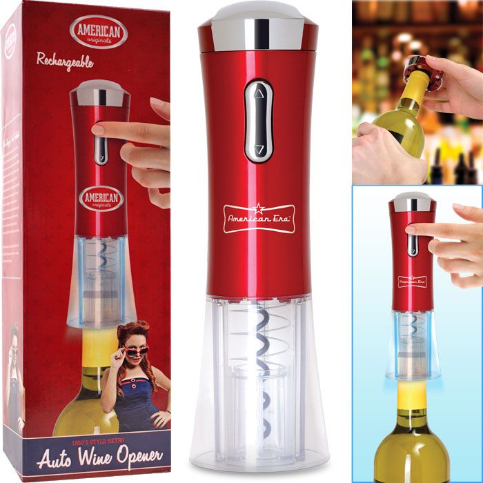 Trademark Automatic Wine Corkscrew Opener Electric Rechargeable at Sears.com