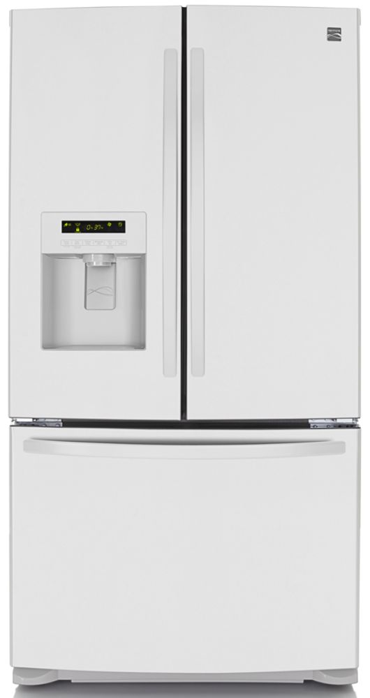 Kenmore 24.7 cu. ft. French-Door Bottom-Freezer Refrigerator ENERGY STAR® White ENERGY STAR® at Sears.com