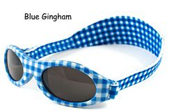 Baby Banz Sunglasses Blue Check