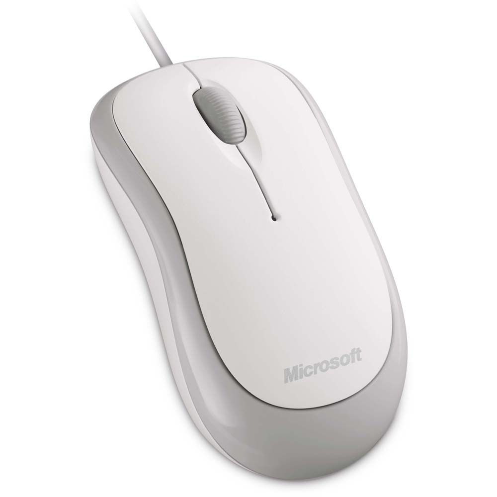 Microsoft Basic Optical Mouse-White