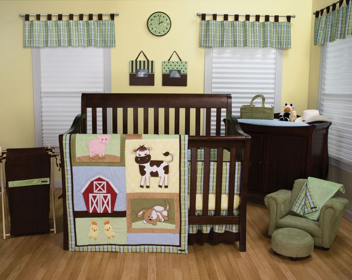 Trend-Lab Baby Barnyard 4pc Crib Set at Sears.com