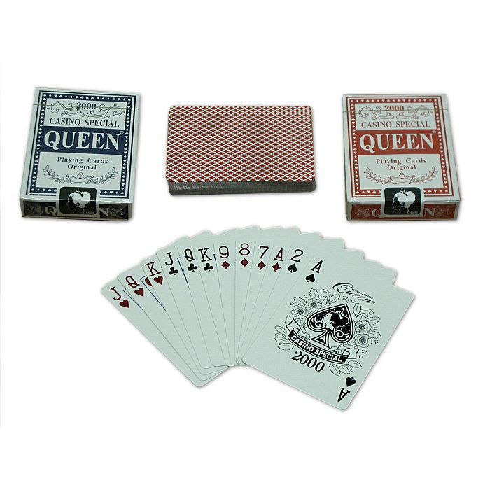 Queen Playing Cards - 2 Decks BLUE/RED at Kmart.com