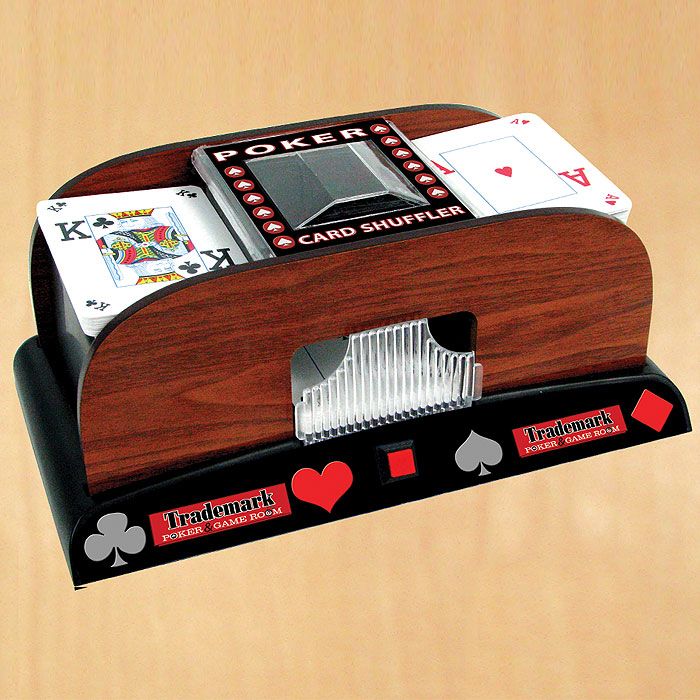 Trademark Poker Wooden Card Shuffler at Kmart.com