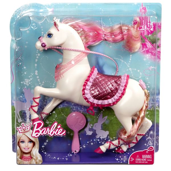 Barbie Barbie Princess Fashion Horse Pink