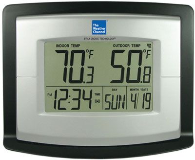 The Weather Channel WS-8500TWC Wireless Temperature Station with Solar sensor at Kmart.com