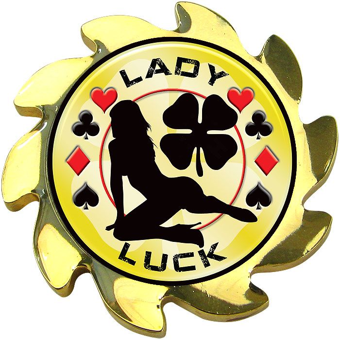 Shadow Spinners Lady Luck - Gold Spinner Card