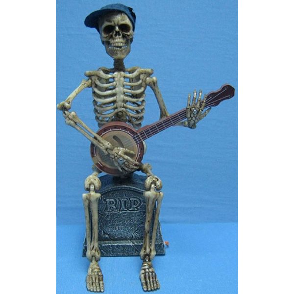 Totally Ghoul Animated Banjo Player 