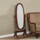 "Heirloom Cherry" Cheval Mirror  (G)