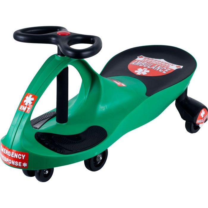 Lil' Rider Green Responder Ambulance Wiggle Ride-on Car at Kmart.com