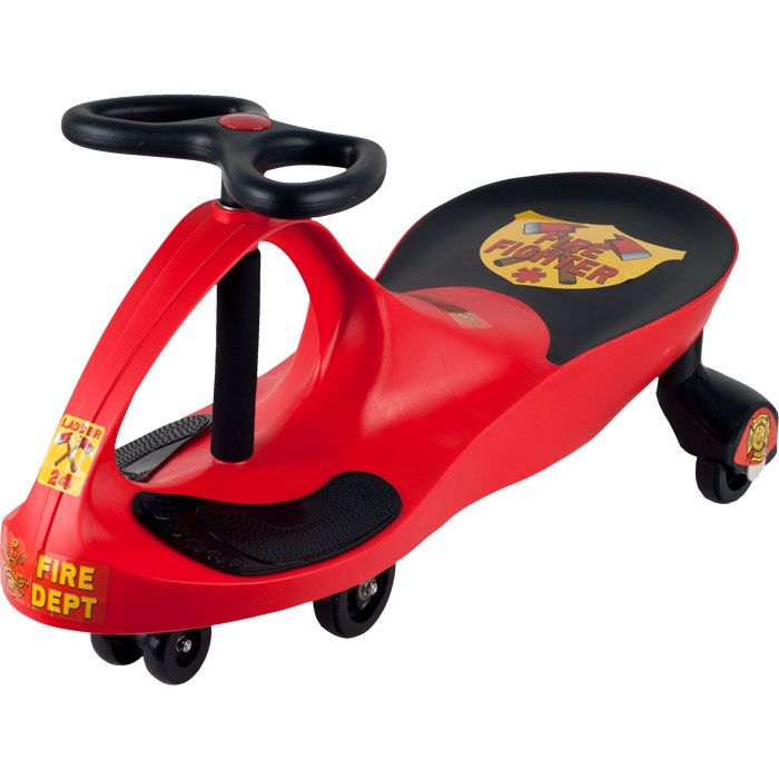 Lil' Rider Red Rescue Firefighter Wiggle Ride-on Car at Kmart.com