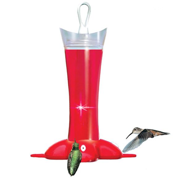 Birdscapes Deluxe Rose Petal Hummingbird Feeder