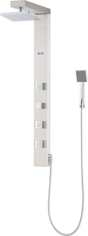 Aston Retrofit Stainless Steel 3-Jet Shower Panel at Sears.com