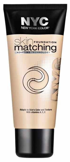 New York Color Skin Matching 1 oz Foundation Light/Medium