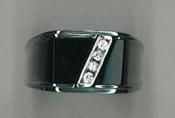 mens created wht sap and blk onyx ring at Sears.com