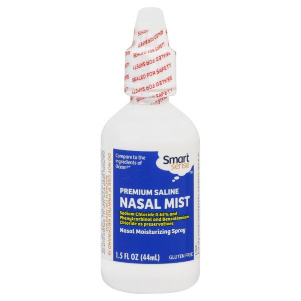 Smart Sense Nasal Mist, Premium Saline, 1.5 oz at Kmart.com